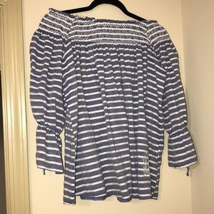 Off the shoulder blouse